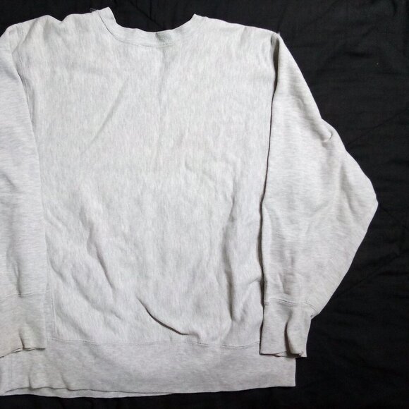 Vintage Champion Reverse Weave Crewneck Sweatshirt Heather Gray - Picture 6 of 6